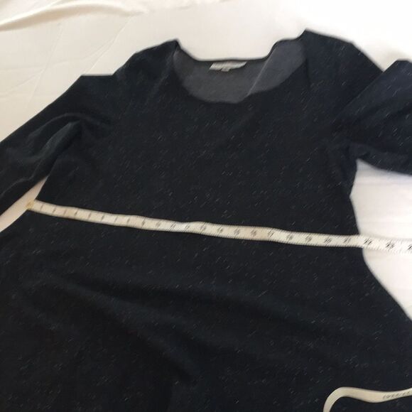 BRYN WALKER Deca Shirt Tunic - Size Small (oversized) Lagenlook Asymmetrical Hem - Picture 13 of 16